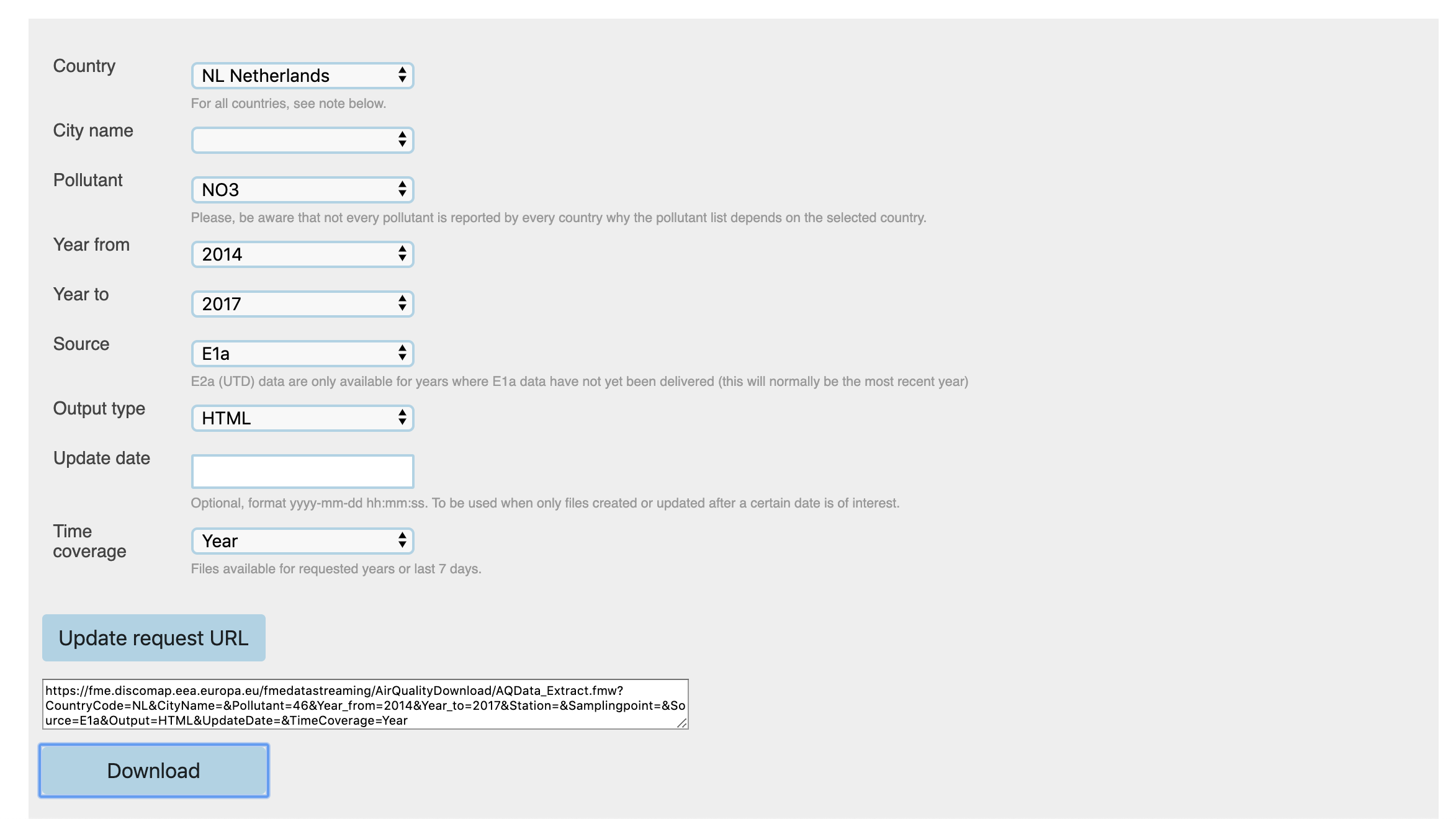 Airbase download form