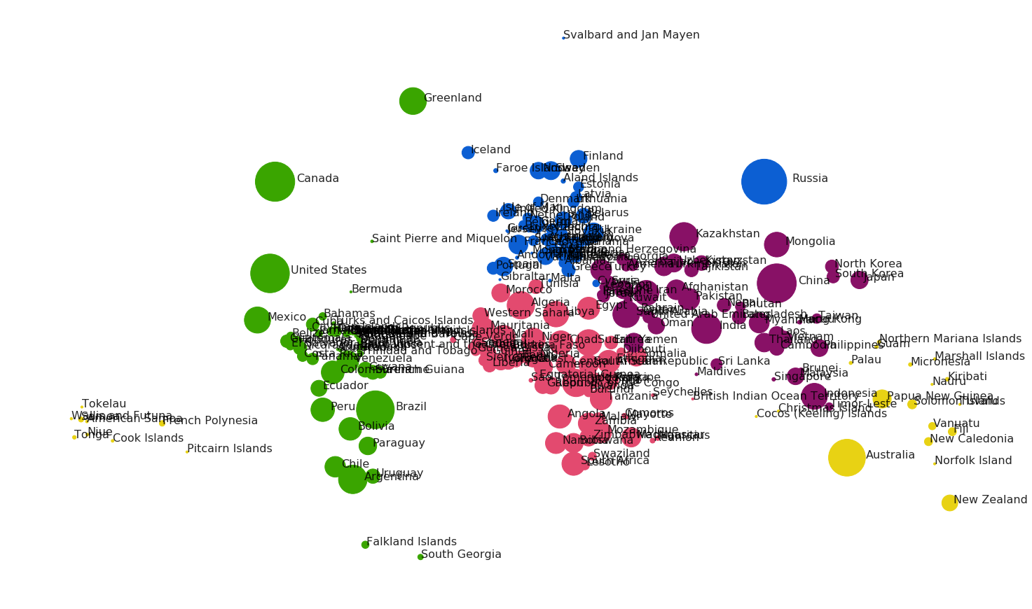 The worst world map you ever did see.